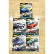 Hot Wheels Modern Classics 2023 (Honda Civic EG Spoon, ‘98 Toyota Altezza, Fiat 131 Abarth, Volkswag