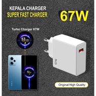 Charger Head 67W Shell M12 Super Fast Charging/100% Original Adapter