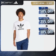 adidas Lifestyle Adicolor Trefoil Tee Men White IV5353
