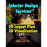 2D & 3D INTERIOR DESIGN SERVICE