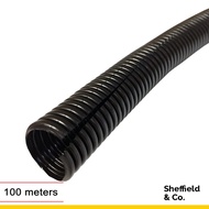 Sheffield Split Loom Conduit Tubing, 3/8" x 100m