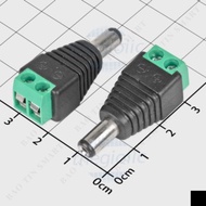 [5 Pieces]- DC5521 DC Male Power Connector Jack 2.1mm Needle Wire Connector With Domino Linhkiensmar