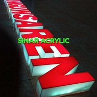 Custom led Acrylic Raised Letters