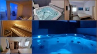 Apartment mit Whirlpool, Wasserbett &amp; Sauna