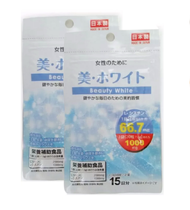 Daiso Beauty White 15 Days 30 Tablets set of 2