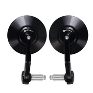 FENRIR รถจักรยานยนต์ กระจกปลายแฮนด์ กระจกปลายแฮนด์ สำหรับ CB750Hornet GSXS750 GSXS1000 SV650 MT09(20