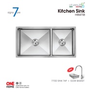 LEVANZO Signature 7 Series Kitchen Sink 8847SB