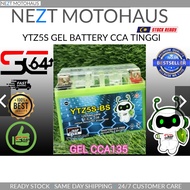SC64 100% GEL BATTERY YTZ5S YTZ5