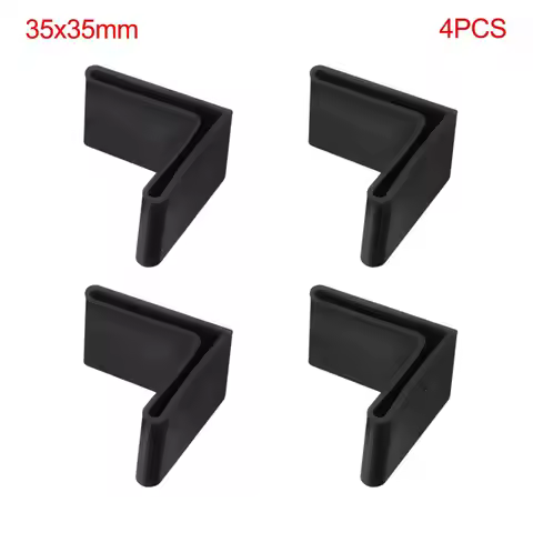 4PCS Bracket Shelf Used For Triangle Iron Iron Bed Rubber Base Foot Cover Protective Rubber Sleeve F