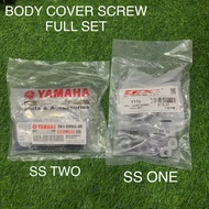 Screw Body Full Set CoverSet Skru Yamaha Y110SS ONE SS1 SS2 Y110 SS TWO