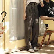 5pm.sun | pablo pants : กางเกงทรง loose straight ลายทาง ผ้ายับยาก :-)