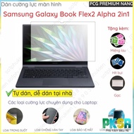 Samsung Galaxy Book Flex 2 Alpha 2 in 1 nano flexible tempered screen protector, ultra-thin, transpa