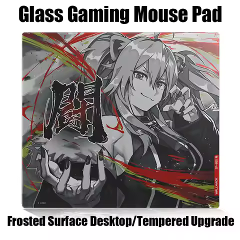 Skypad SORA Glass Gaming Mouse Pad YUME Frosted Surface Desktop Mat Tempered Upgrade FPS Office Cust