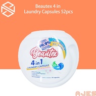 🔥Local Seller🔥 Plant Based Formula Beautex 4-in-1 Laundry Capsules (52Pcs) | Biodegradable Surfactan