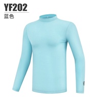 PGM Mens Golf Shirt Sun Protection Underwear Long Sleeve Cooling Ice Silk T-shirts Anti-UV Soft Golf