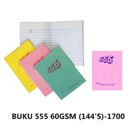 144 PCS Uni 555 Note Book 40Pages / Buku Nota Kecil (144 Buah)