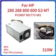 พาวเวอร์ซัพพลาย Power Supply For HP 280 288 800 600 G3 MT Module 310W PCG007 901772-001 901772-002 9