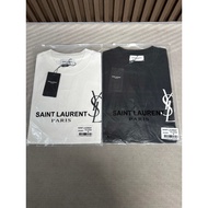 Yves Saint Laurent/YSL/Saint Laurent/2026 Early Spring New Style Short-Sleeved T-Shirt Men Women Cou