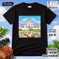 T-SHIRT BY ALABAMA 14 WEAR COUNTRYTAG ASAL US COTTON 24S SOUVENIR PREMIUM GIFT