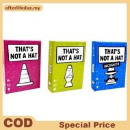AF 1 Set English Tabletop Game For 3-8 Players Unique That's Not A Hat Happy Party Game Kit Top Boar