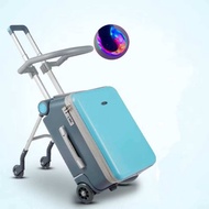 Children Stroller Luggage Lazy person luggage children can sit ride on a trolley travel on a strolle