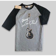 Gibson Les Paul Guitar Raglan T-Shirt