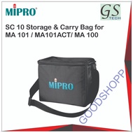 MIPRO SC-10 SC10 SC 10 storage and carry bag for MA 101 / MA 101ACT/ MA 100 100% ORIGINAL ✔️✔️✔️