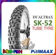 TAYAR PRIMAAX SK-52 DUALTRAX 90/100-16, 70/100-19 TUBE TYPE TYRE (SK52)