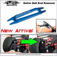 🇲🇾ReadyStock Yeah Racing YT-0135BU Aluminum Ball End Remover 4 / 4.8 / 5 / 6mm for RC Car [JH1111]