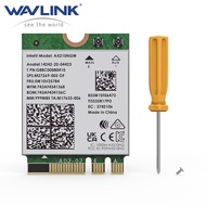 WAVLINK WiFi 6E Card Intel AX210 5400Mbps 2.4GHz/5GHz/6GHz Bluetooth 5.3 Super Low Latency