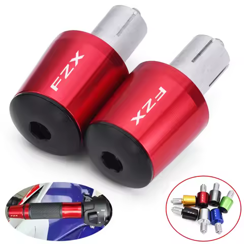 Motorcycle grips ends Handle Bar Cap End Plugs Handlebar Grips For YAMAHA FZX 150 250 700 750 fzx150