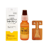 千壽製藥 - SENJU Light Clean 老年犬用白內障眼藥水15ML 黃盒 平行進口 2026.12到期