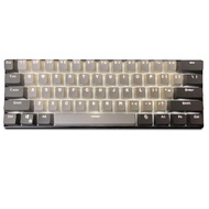 Greyish white 61 Keycap(keycaps only sold)PBT keycaps Specials event Keycaps, backlit two-color mech