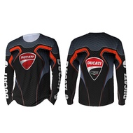 T-shirt men printing long sleeve new design Ducati Corse 3D full print sublimation cycling clothing Yamaha long sleeve LVGH