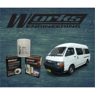 Works Engineering Performance Engine Oil Filter - EURO 3/4 TOYOTA HIACE RZH100 1990