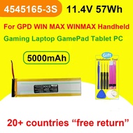 4545165-3S Compatible  Battery For GPD WIN MAX WINMAX Handheld Gaming Laptop GamePad Tablet PC Serie