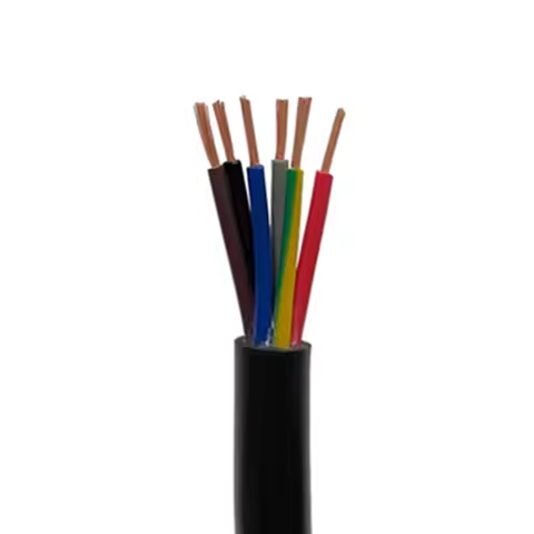 H05RN-F Rubber Cable 2/3/4/5/6 Core Flexible Power Wire 1m 2m 3m 5m Oil-Resistant Weatherproof Exten