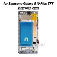 TFT For Samsung S10 Plus S10+ G975 G975F SM-G975U SM-G975W LCD Display Touch Screen Digitizer Repair