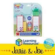 Learning Resources Numberblocks Friends Thirteen and Fourteen Figure by hand2mind- Age 3+, Numbers
