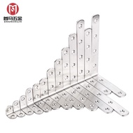 Stainless Steel Angle Code 90 Degree Right Angle Triangle Iron Bracket Furniture Holder Connector Pi