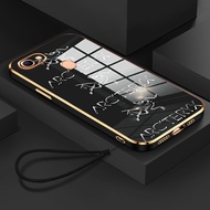 HP Phone Case For OPPO F7 F5 F5 Youth Case Phone Case Icon Pattern Cesing Case Layered Strap Silicon