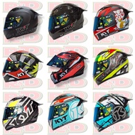 HELM FULL FACE KYT R10 PAKET GANTENG LENGKAP