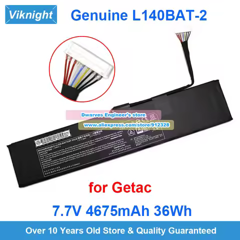 L140BAT-2 Battery 7.7V 4675mAh 36Wh For 2ICP5/50/112 for Gigabyte RC14 U4UD Laptop Rechargeable Li-P