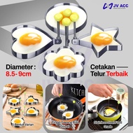 NANVAN NVN-HMLV16 CUTE EGG MOLD SET - UNIQUE-SHAPED STAINLESS STEEL COOKING UTENSILS Egg Piercer Egg