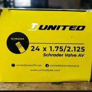 Mini bicycle inner tube 24 x 1.75-2.125 AV valve