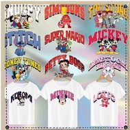 UV411 Dtf STICKER SCREEN PRINTING SIZE 20CM WIDTH THEME TEXT CARTOON CHARACTERS