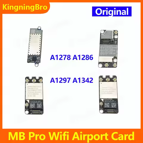 Original For Macbook Pro 13" 15" 17" Bluetooth Wifi Airport Card A1278 A1286 A1297 A1342 2008-2012