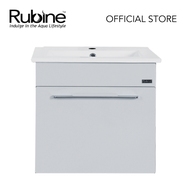 RUBINE RBF-1154D1 WH 50cm - Pearl White Stainless Steel Vanity Cabinet 1 Door