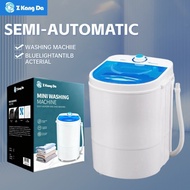 Small Small Mini Washing Machine Semi-Automatic Elution Integrated Household Dormitory Underwear Lau