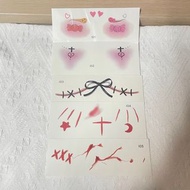 萬聖節妝容紋身貼紙